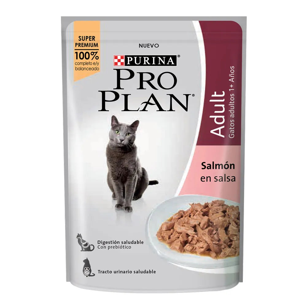 Pro Plan Pouch Húmedo Gato Adulto Salmón
