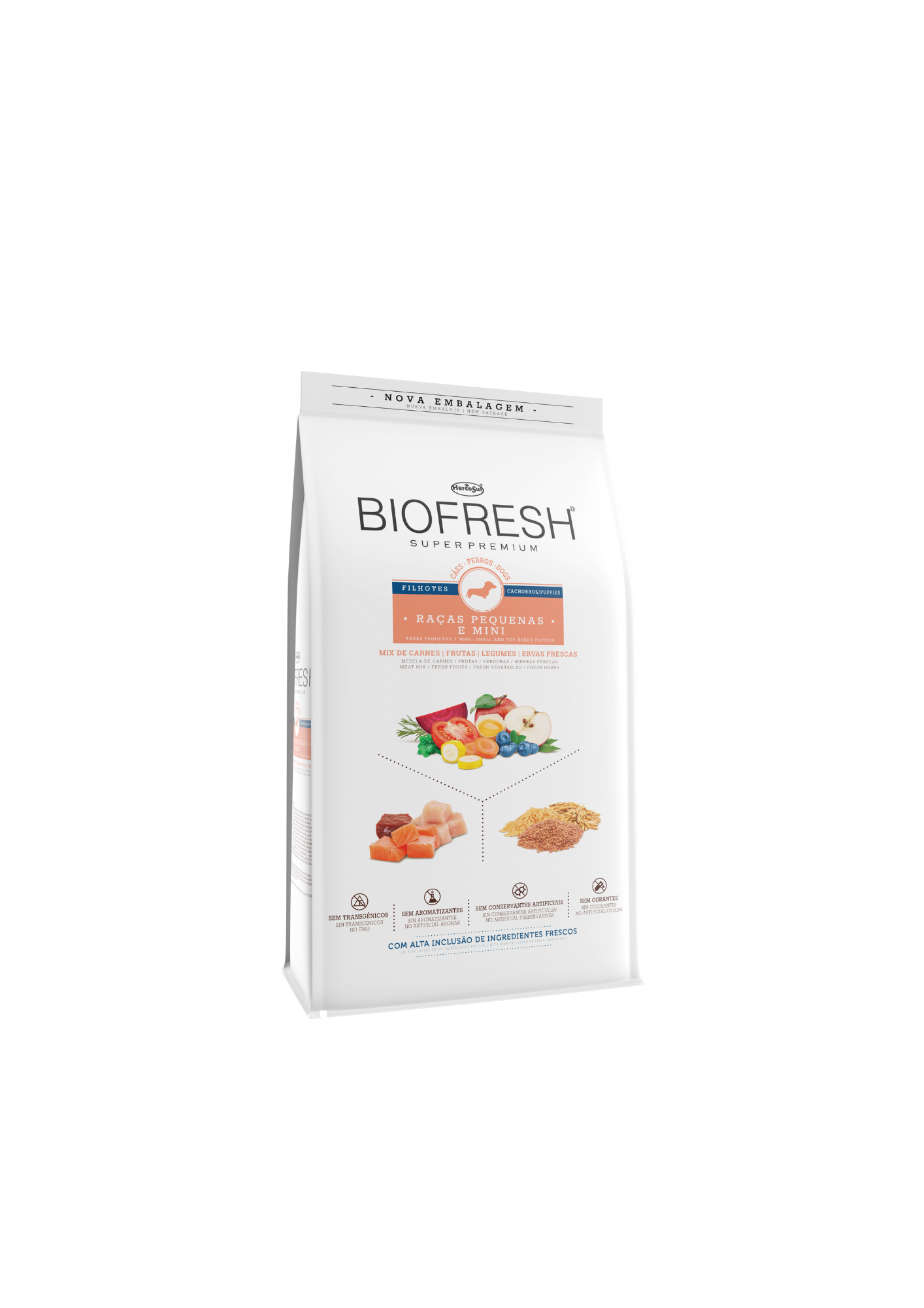 BIOFRESH PARA PERROS CACHORROS - RAZAS PEQUEÑAS Y MINI