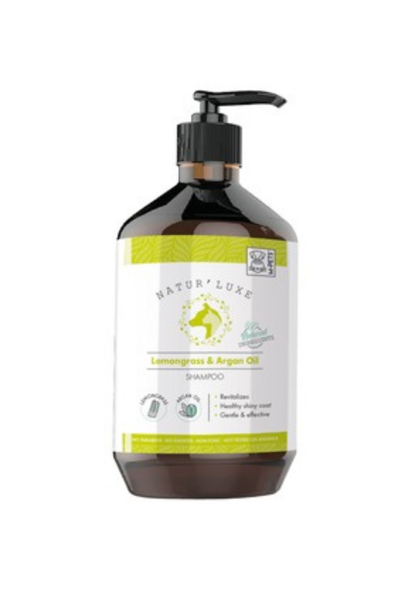 Hjælp Sikker temperament NATUR'LUXE Lemongrass & Argan Oil Shampoo - 500 ml – La Casa de la Mascota