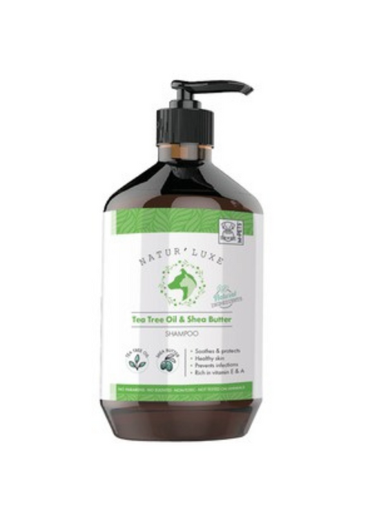 NATUR'LUXE Tea Tree Oil & Shea Butter Shampoo - 500 ml