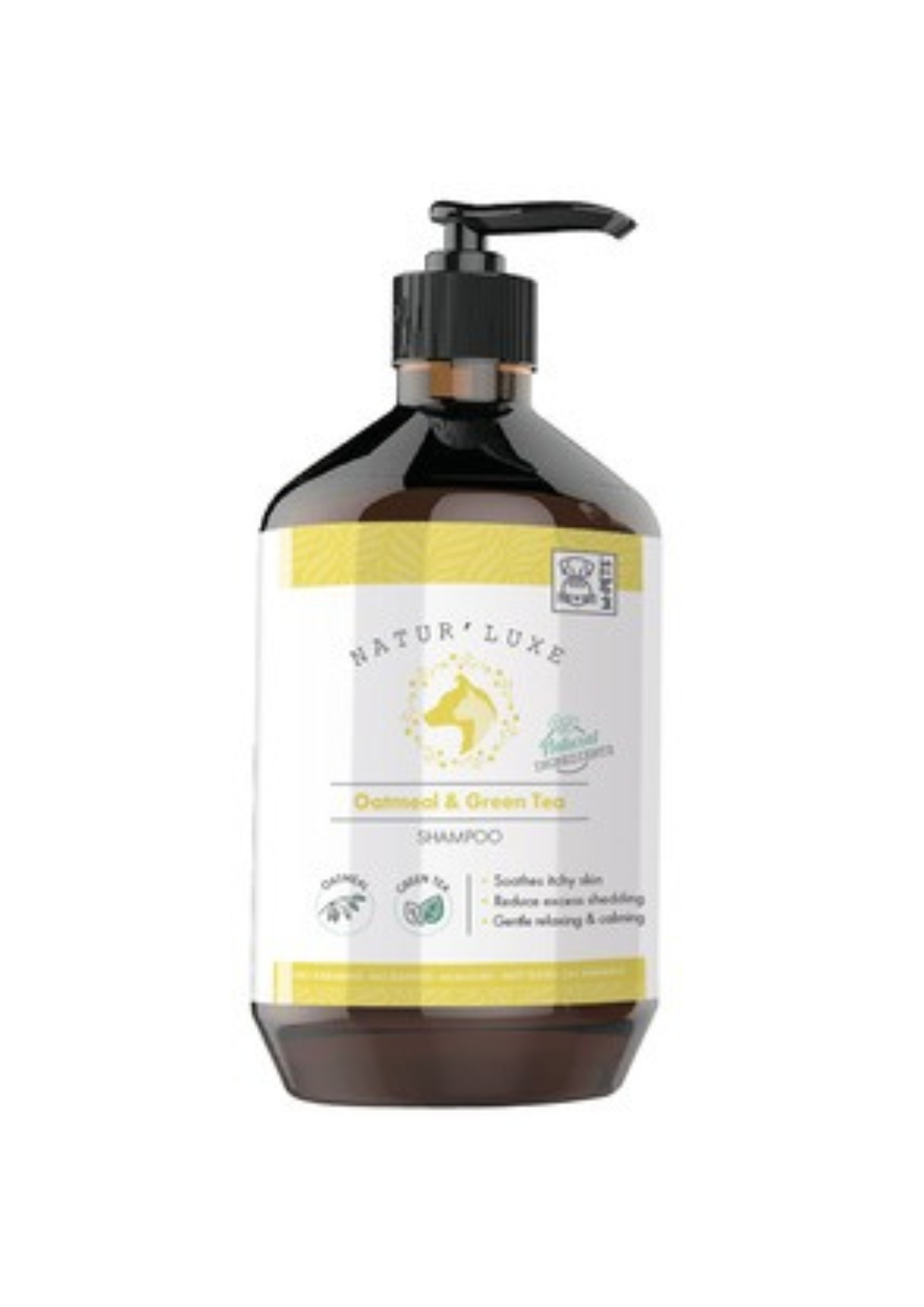 NATUR'LUXE Oatmeal & Green Tea Shampoo - 500 ml