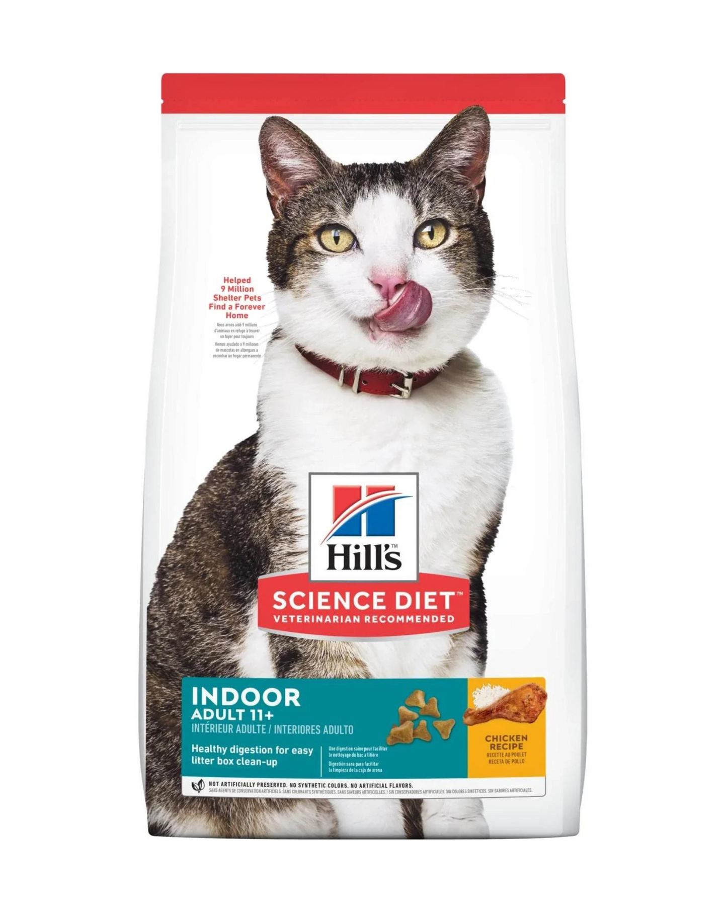 Hill's Indoor Gato Adulto Senior +11 Años 1.6Kg