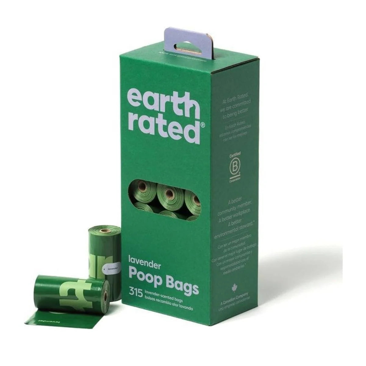 Bolsas Earth Rated pack de 21 Rollos