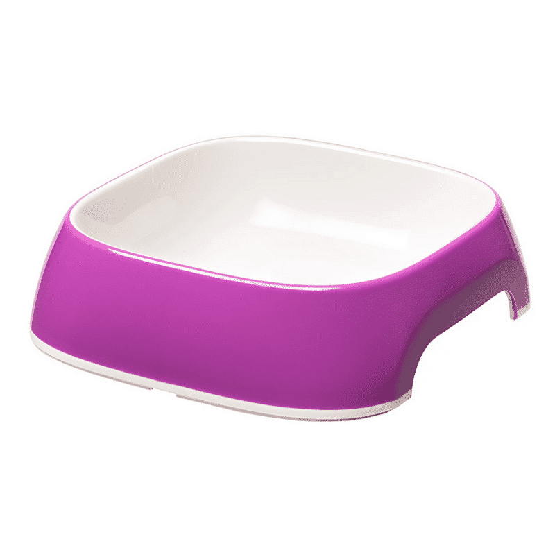 Comedero de plástico para perros y gatos