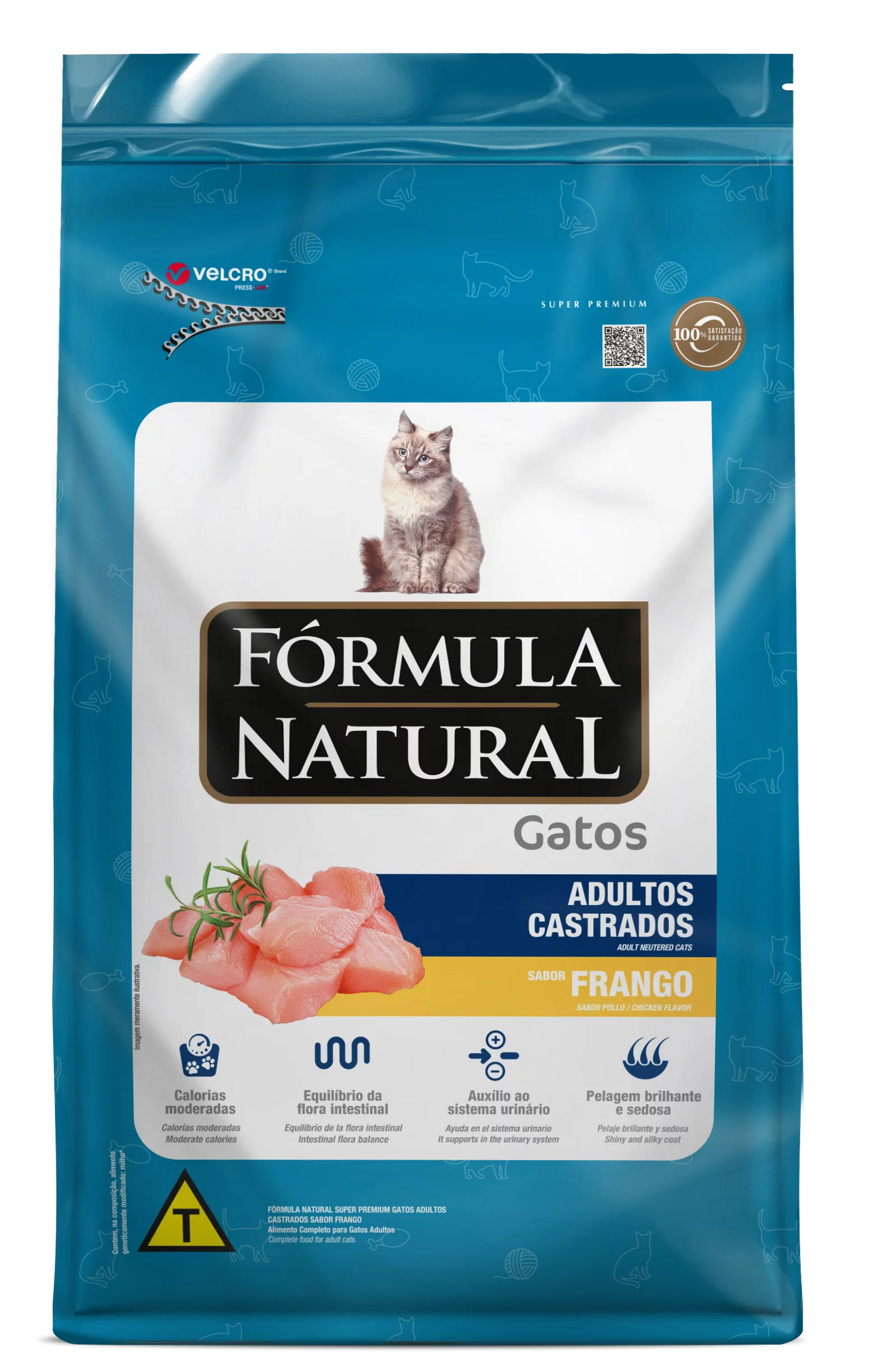 Fórmula Natural Super Premium Gatos Adultos Castrado 7k