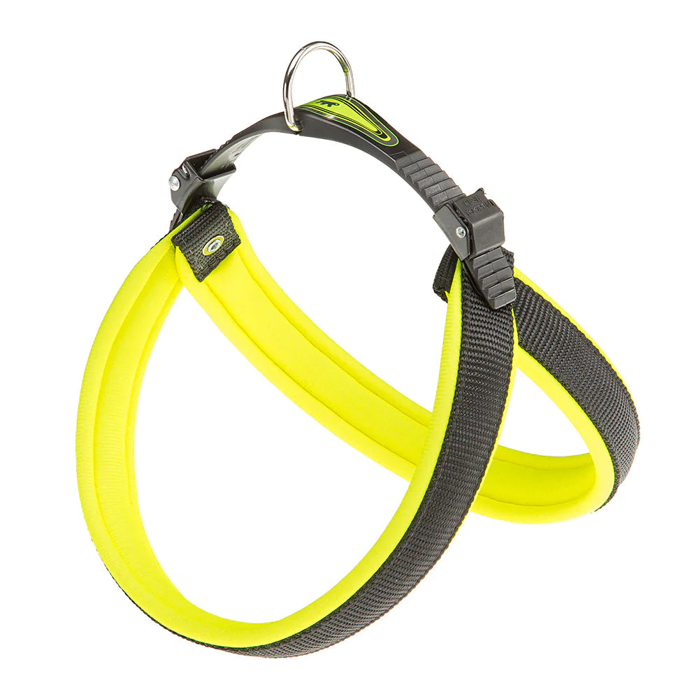 AGILA FLUO Arnés de pecho ergonómico para perros
