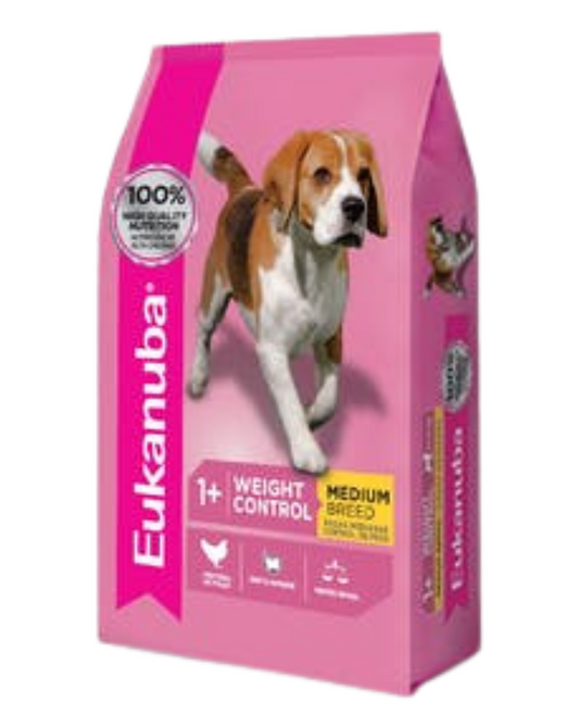 EUKANUBA WEIGHT CONTROL - CONTROL DE PESO TALLA MEDIANA