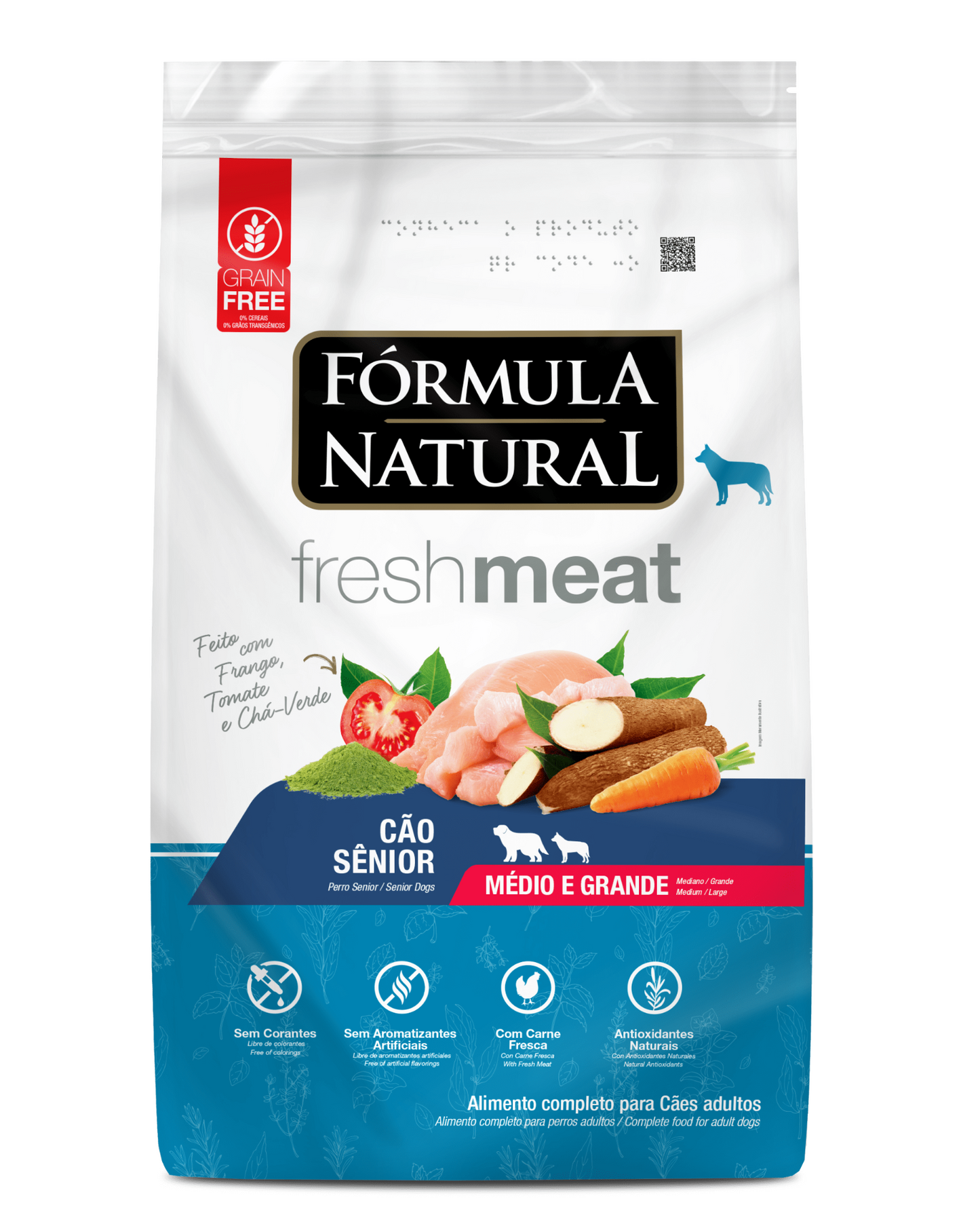 Fórmula Natural Fresh Meat Perro Senior Portes Mediano Y Grande 12 Kg