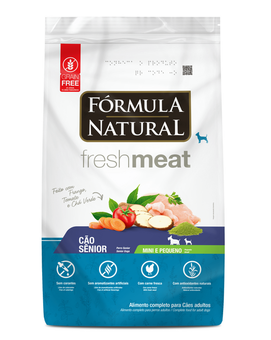Fórmula Natural Fresh Meat Perro Senior Portes Mini Y Pequeño 7 Kg