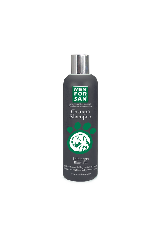 MENFORSAN Champú para perros de pelo negro 300ml