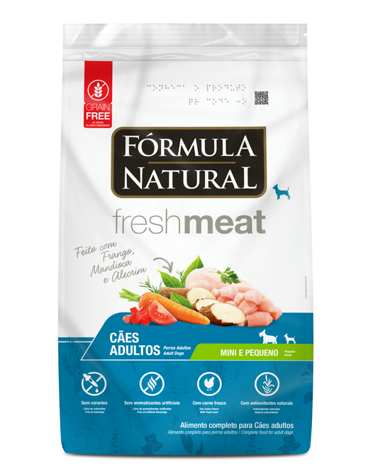 Fórmula Natural Fresh Meat Perros Adultos Portes Mini Y Pequeño 7 Kg