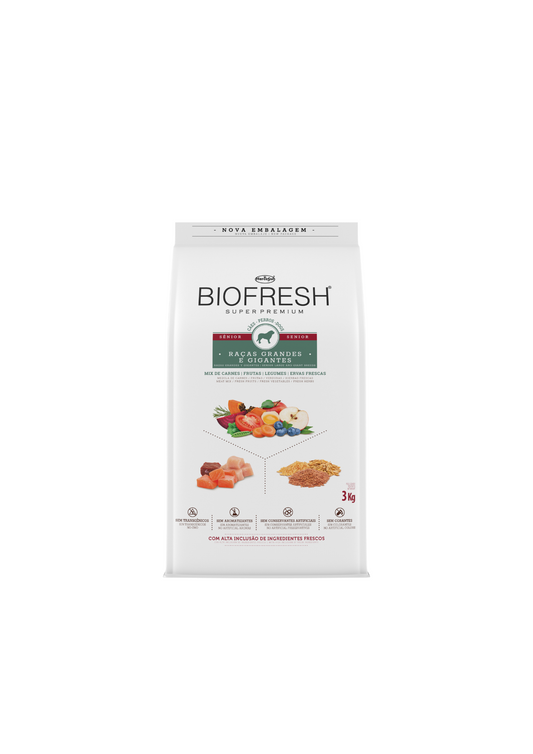BIOFRESH PARA PERROS SENIOR - RAZAS GRANDES Y GIGANTES 15KG
