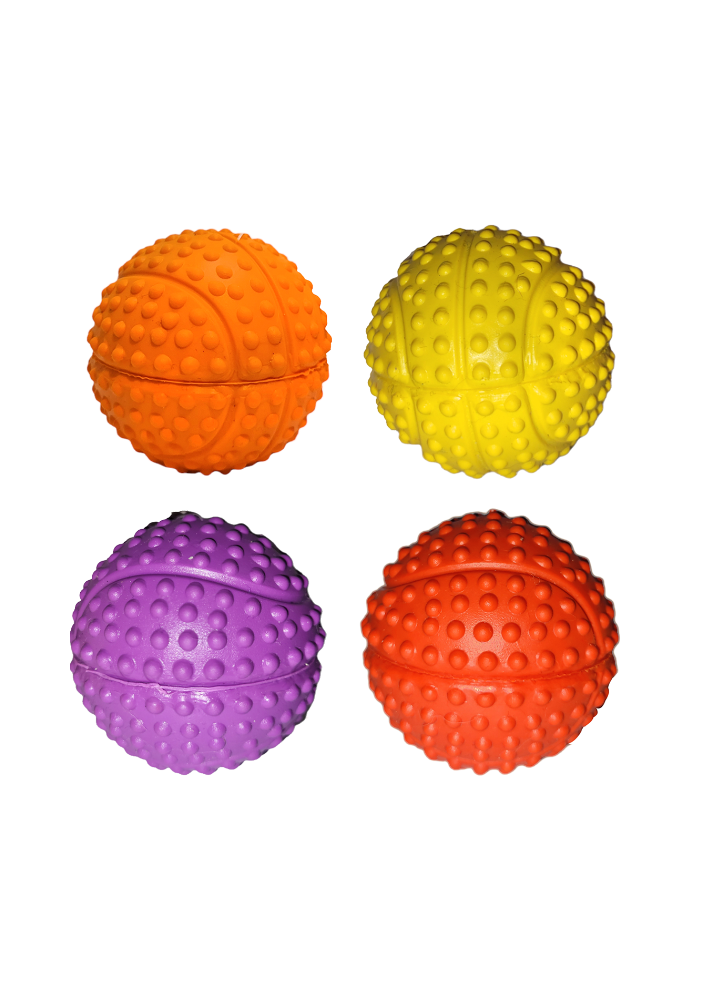 Juguete pelota baskett goma