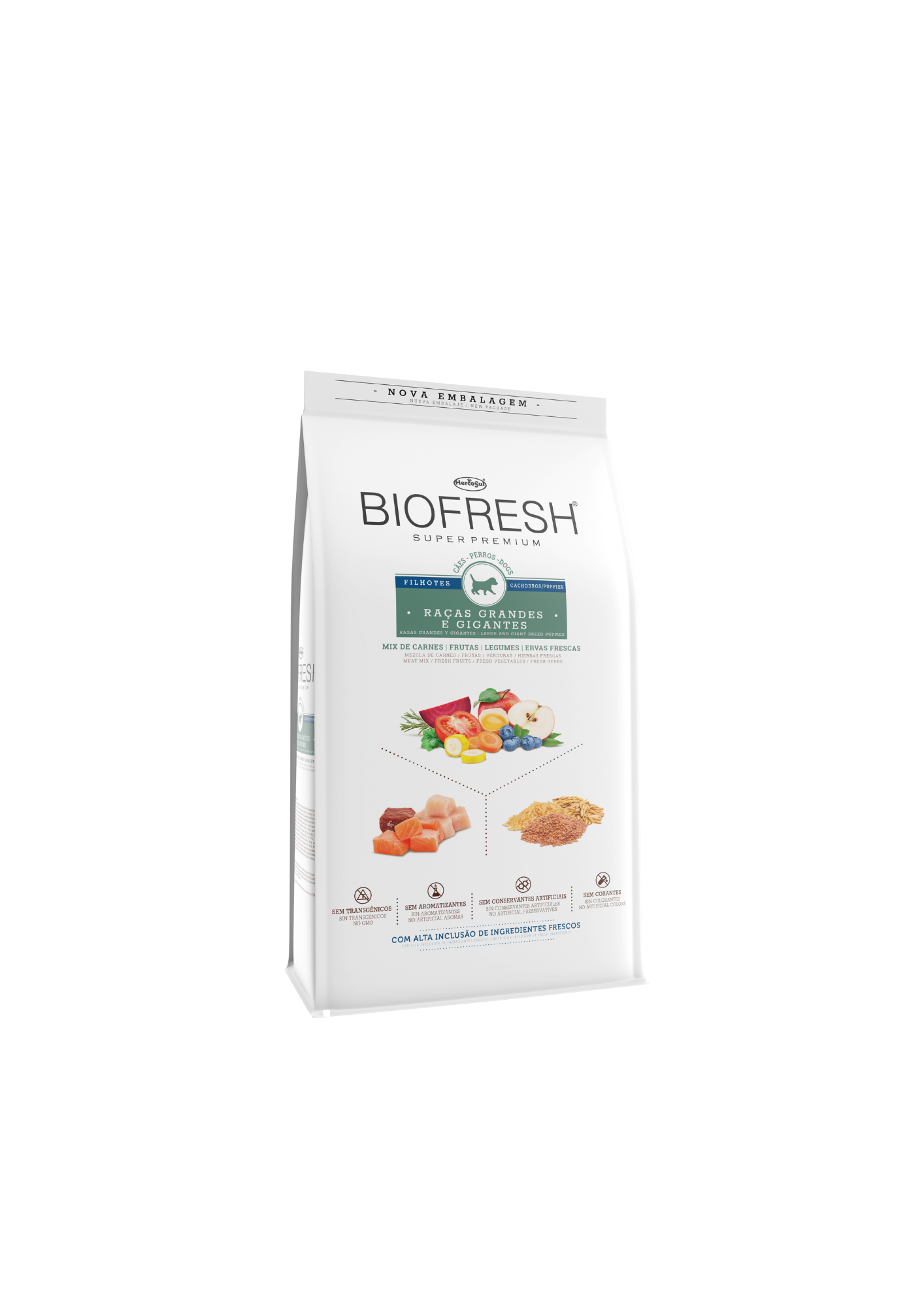 BIOFRESH PARA CACHORROS - RAZAS GRANDES Y GIGANTES