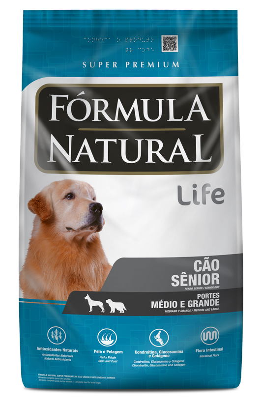 Formula Natural Senior R Med y Gde 15 Kgs.