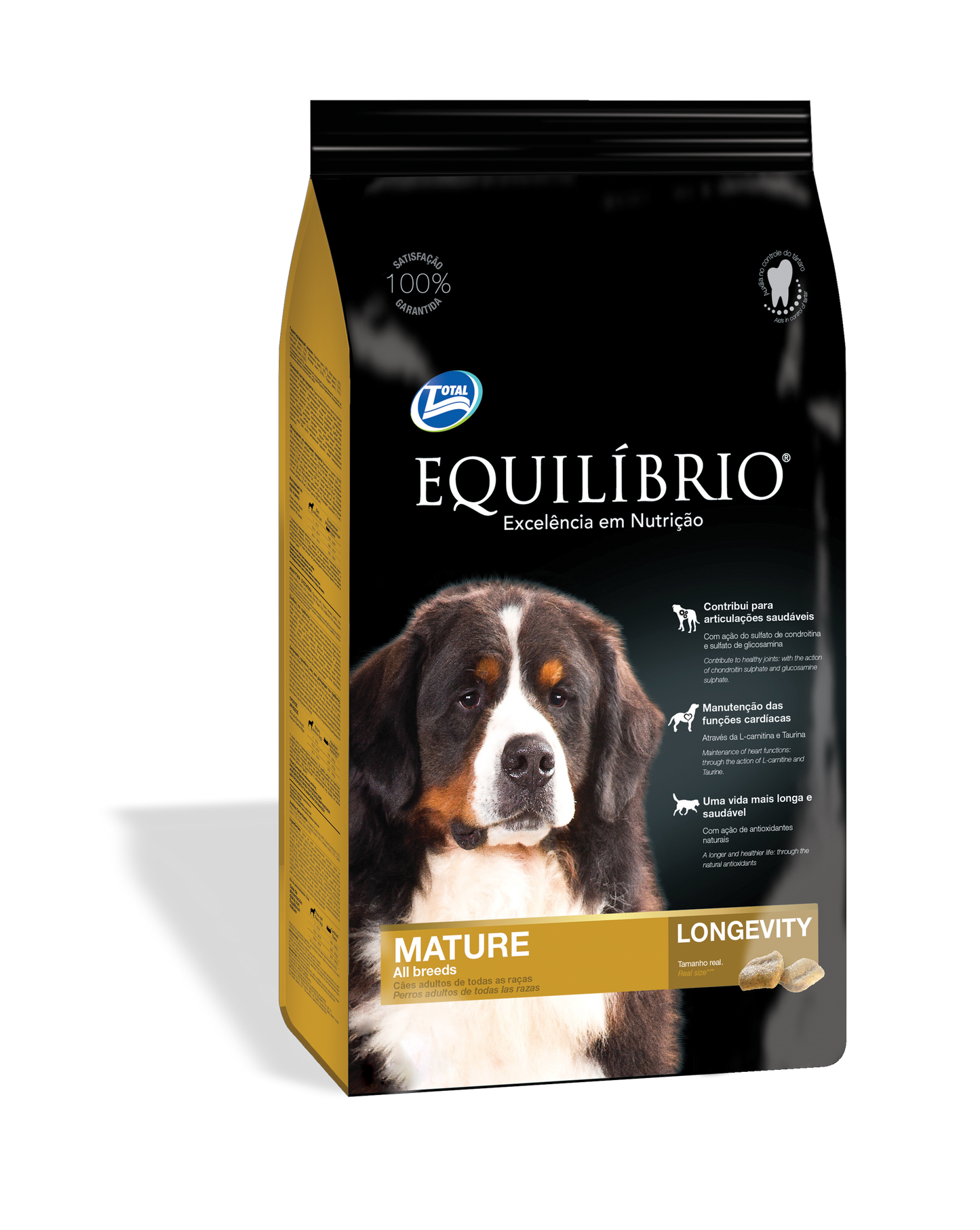 Equilíbrio Perros Adultos Mature Active Para Razas Medianas Y Grandes 15 Kg